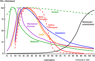 Hormone im Altersverlauf